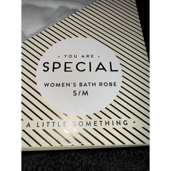 Premium Womens Plush Soft Robe Fuzzy Fluffy Warm Fleece Bathrobe Spa Robe S M - Picture 4 of 7